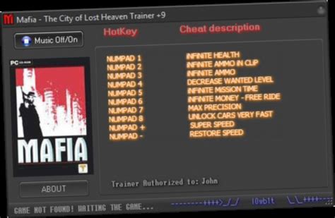 mafia lost heaven cheats|GamePatchPlanet .
